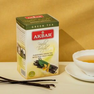 Akbar Vanilla Twilight Flavoured Green Tea - 20 Tea Bags