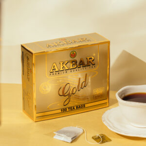 Akbar Gold Black Tea - 100 Tea Bags