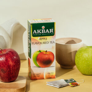 Akbar Apple Flavoured Tea - 20 Tea Bags
