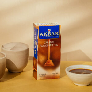 Akbar Caramel Flavoured Tea - 20 Tea Bags