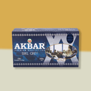 Akbar Classic Earl Grey Tea - 100 Paper Envelope Tea Bags