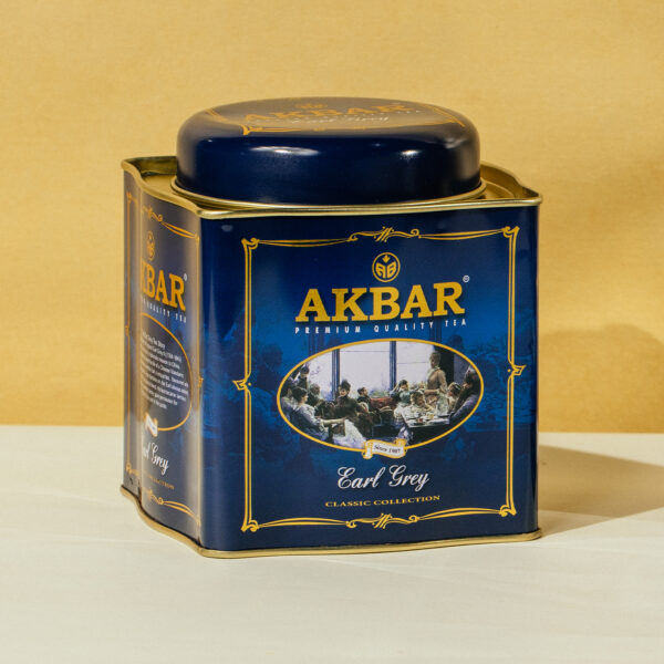 Akbar Classic Earl Grey Tin - 250g - Image 3