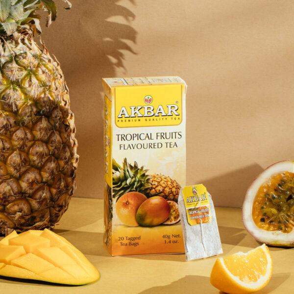 Akbar Tropical Fruits Flavoured Tea - 20 Tea Bags