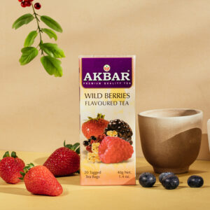 Akbar Wild Berries Flavoured Tea - 20 Tea Bags