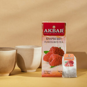 Akbar Raspberry Flavoured Tea - 20 Tea Bags