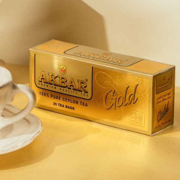 Akbar Gold Black Tea - 25 Tea Bags