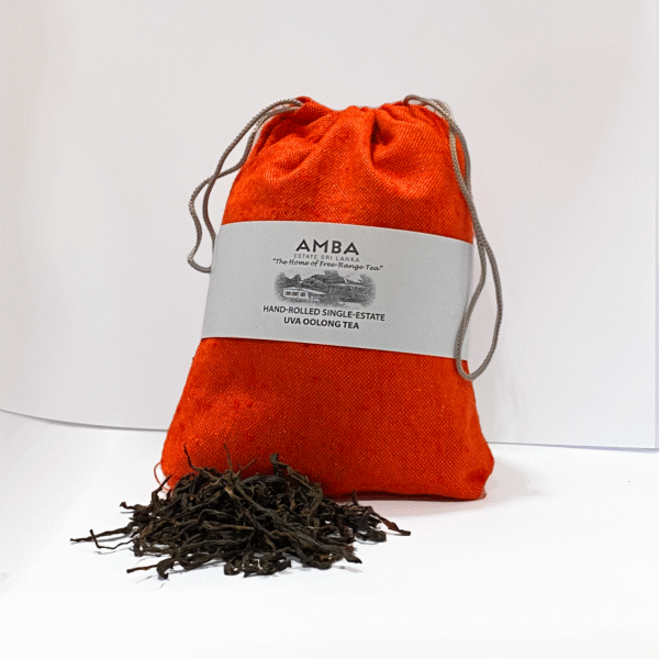 oolong tea, classic, withered, steamed, floral, grassy, buttery, honey, wintergreen, Ceylon, foil bag, artisanal