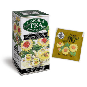 Camomile - Luxury foil envelope tea bags dispenser cartons 30 tea bags - Speciality Tea