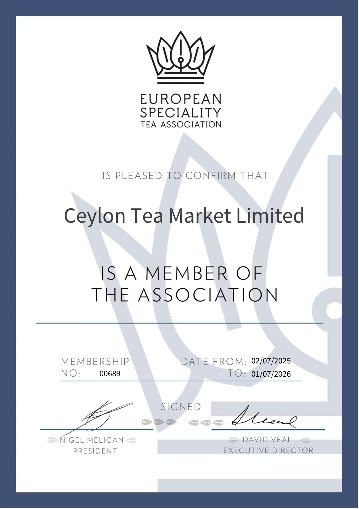 Ceylon Tea Market