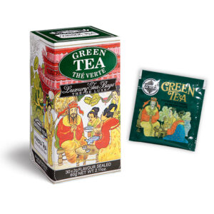 Green Tea - Luxury foil envelope tea bags dispenser cartons 30 tea bags - Green Teas