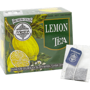 Lemon - String and tag cartons 50 tea bags - Flavored Black Teas