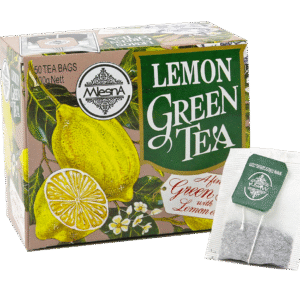 Lemon Green - String and tag cartons 50 tea bags - Flavored Green Teas