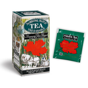 Maple - Luxury foil envelope tea bags dispenser cartons 30 tea bags - Flavored Black Teas