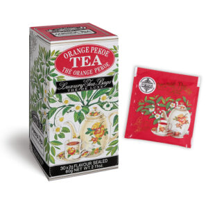 Orange Pekoe - Luxury foil envelope tea bags dispenser cartons 30 tea bags - Black Teas