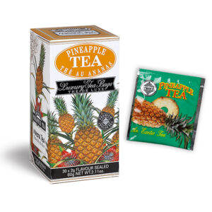 Pineapple - Luxury foil envelope tea bags dispenser cartons 30 tea bags - Flavored Black Teas