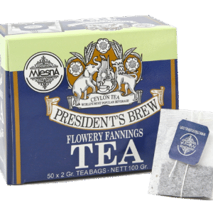 President’s Brew - String and tag cartons 50 tea bags - Black Teas