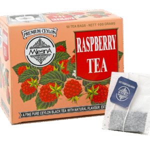 Raspberry - String and tag cartons 50 tea bags - Flavored Black Teas