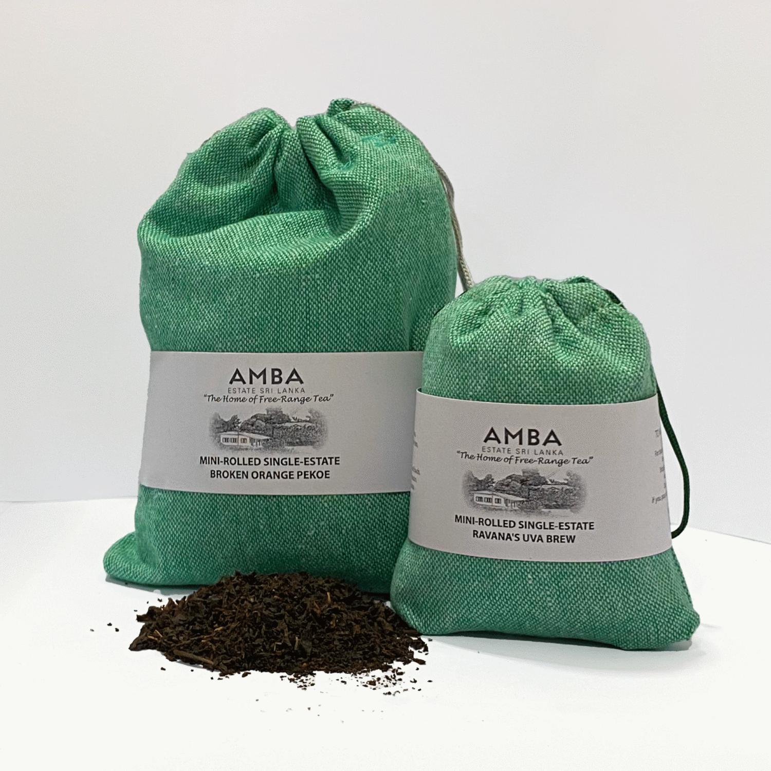 black tea, hand-crafted, mini-roller, Uva, breakfast tea, smooth, Ceylon, foil bag, artisanal