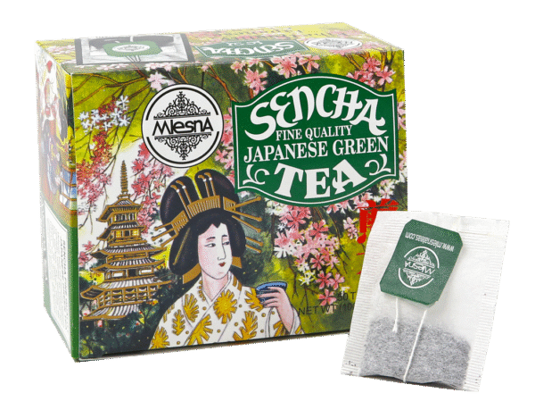 Sencha Green Tea - String and tag cartons 50 tea bags - Green Teas