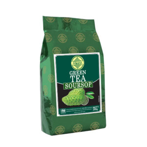 Soursop Green - Leaf teas - triple laminate bags 200g - Flavored Green Teas