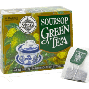 Soursop Green - String and tag cartons 50 tea bags - Green Teas