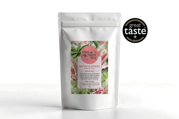 Silver Feathers White Loose Leaf Tea