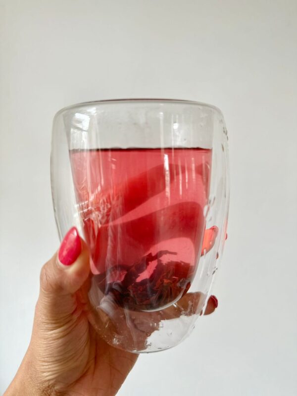 Pink Rose & Vanilla - Rare - Pink Tea - 50g Loose Leaf - Image 2
