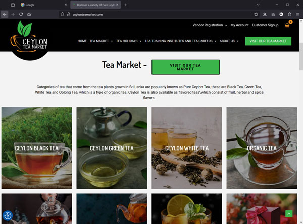 Ceylon Tea Market