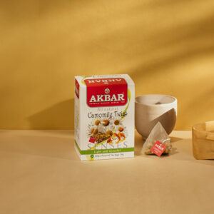 Akbar Camomile Twist 20 Pyramid Tea Bags