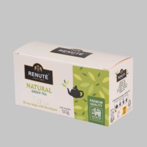 Renute Green Tea 2gx25 Paper Enveloped Tea Bags