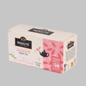 Renute Green tea with Jasmine 2gx25 Paper Enveloped Tea Bags